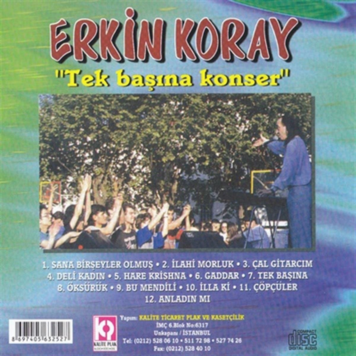 ERKIN KORAY - Tek Basın Konser - CD