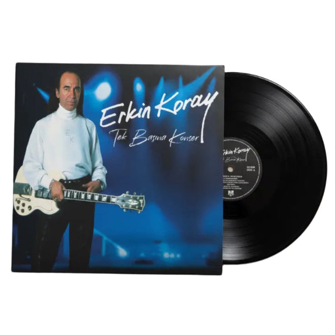 Erkin Koray - Tek Başına Konser (Plak) Erkin Koray Tek Başına Konser Plak | Erkin Koray Schallplatte | LP