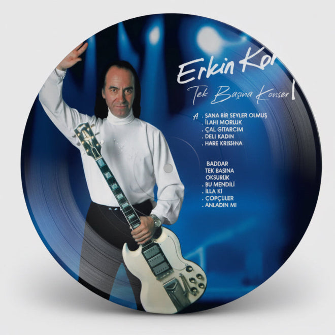 Erkin Koray - Tek Başına Konser (Plak) Erkin Koray Tek Başına Konser Plak | Erkin Koray Schallplatte | LP