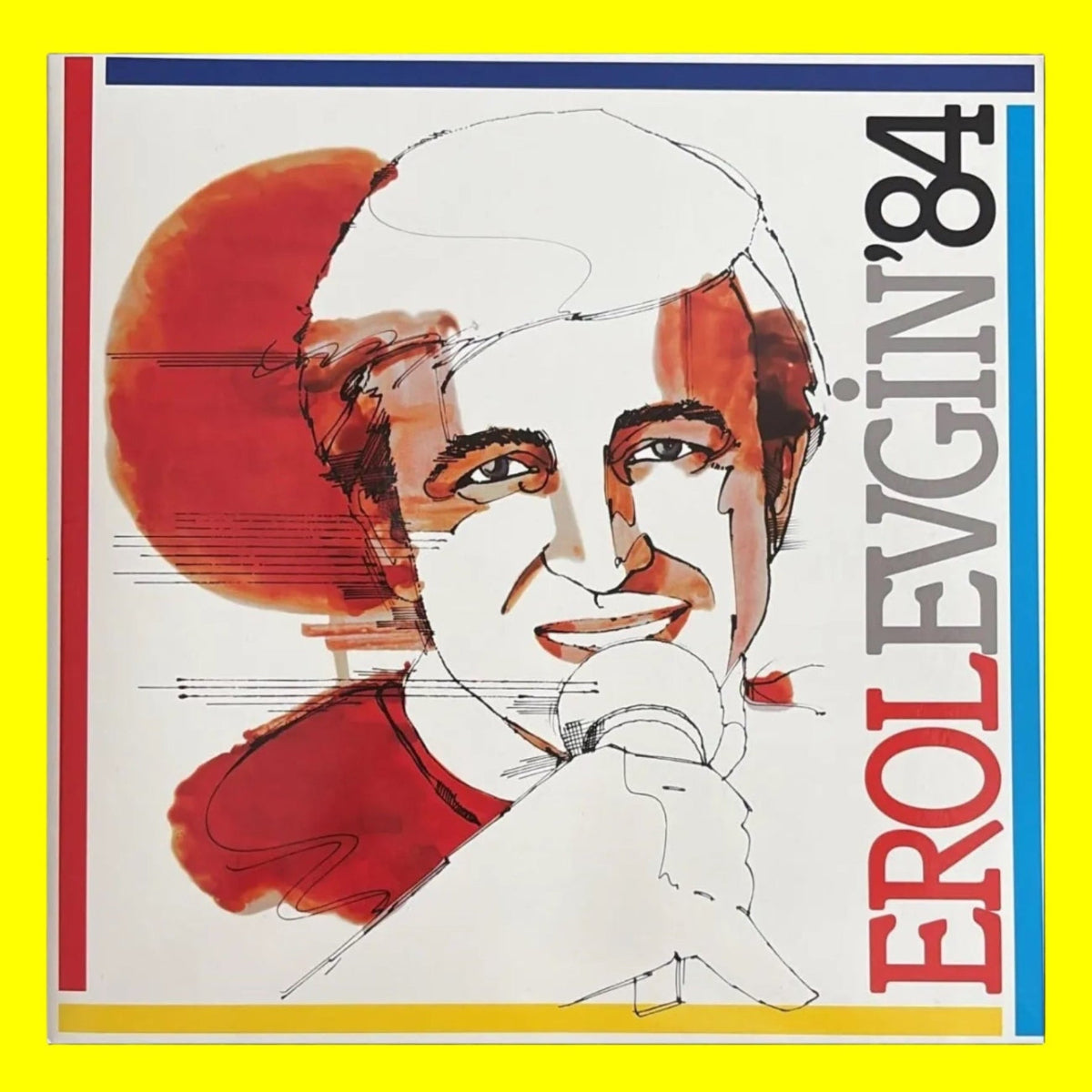 Erol Evgin - Erol Evgin ' 84 (Plak)Türk pop müziği | Plak | türkische leichtere Popmusik | LP
