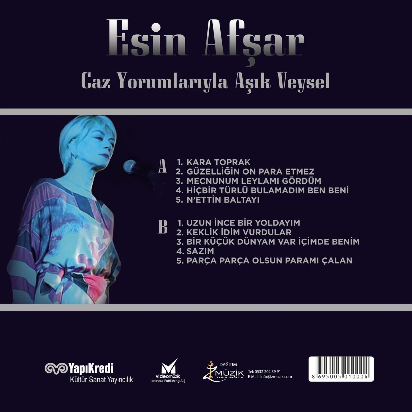 Esin Afşar - Caz Yorumlarıyla Aşık Veysel (Plak)Schallplatte