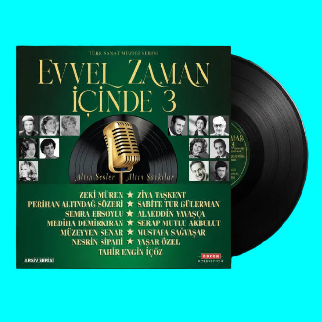 Evvel Zaman İçinde Vol. 3 (Plak)karışık Türk Sanat | müziği |Plak | Schallplatte | LP