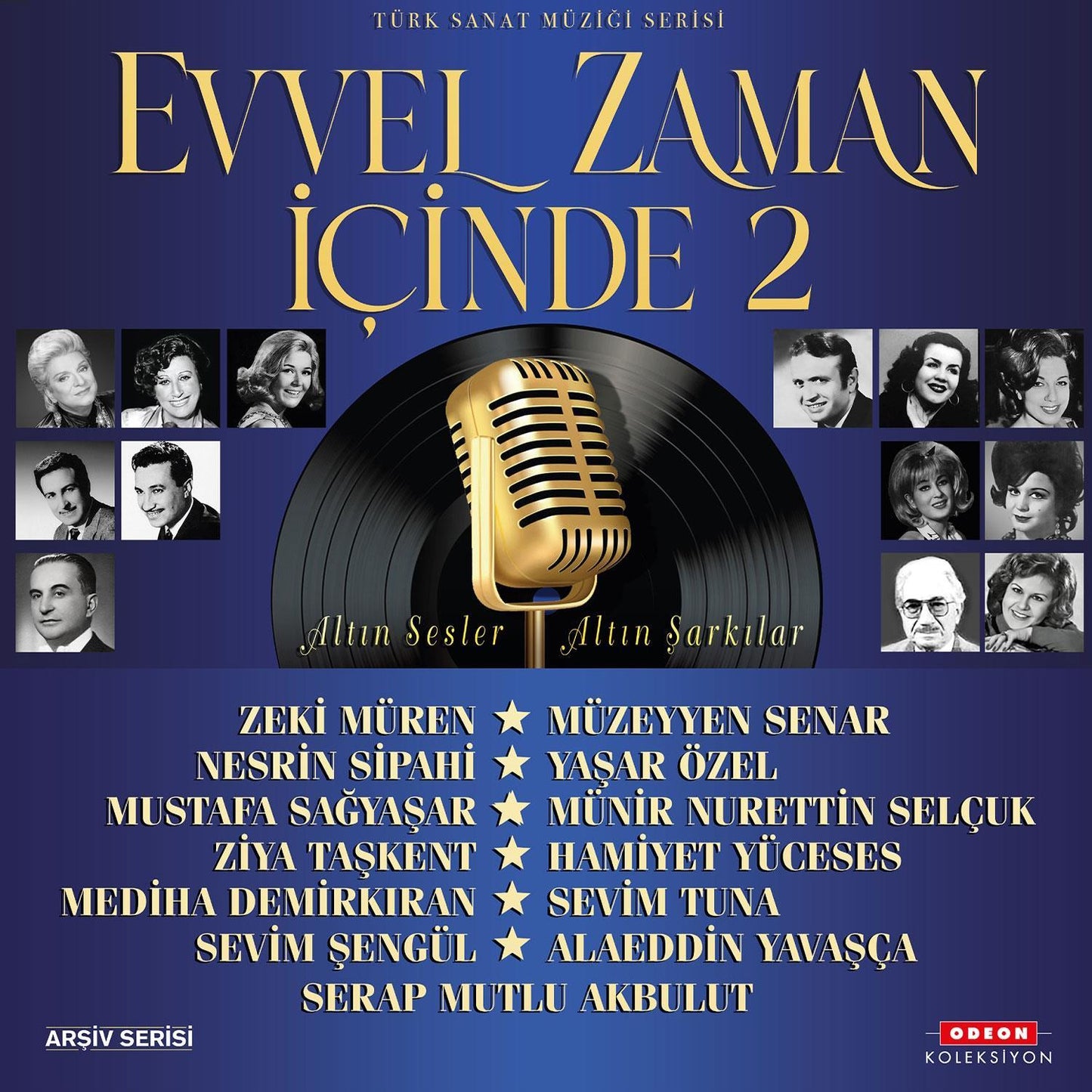 Evvel Zaman İçinde Vol. 2 (Plak) Türk Sanat Plak-Schallplatte- LP