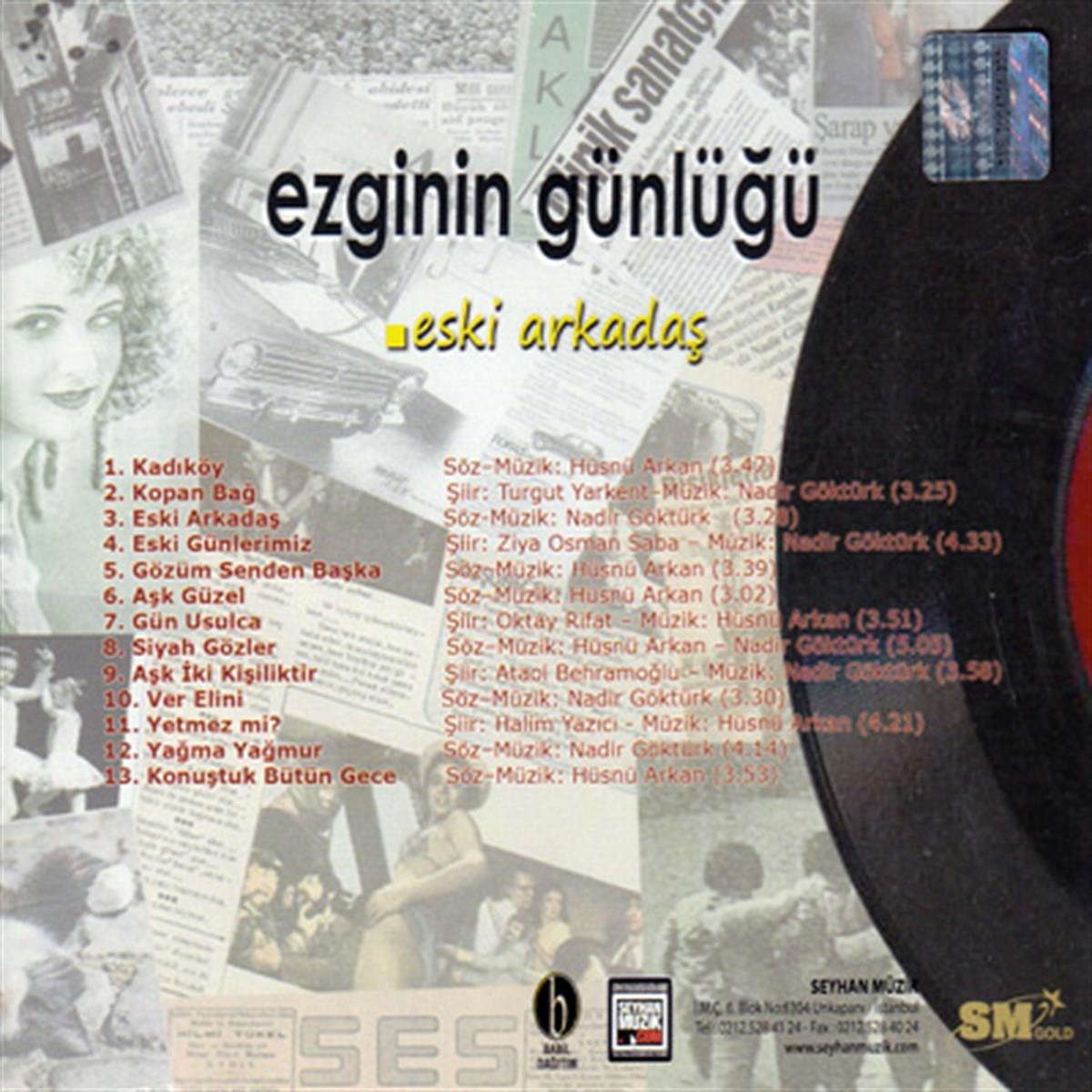 Ezginin Günlüğü - Eski Arkadaş(CD) Özgün |Protest| Müzik |CD