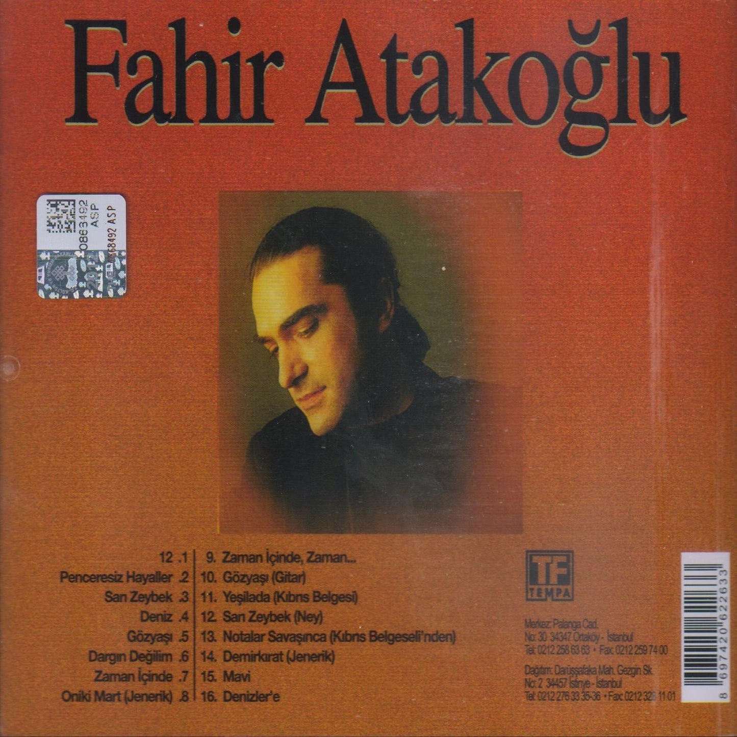 Fahir Atakoğlu - Demirkırat (CD) 12 Mart |CD