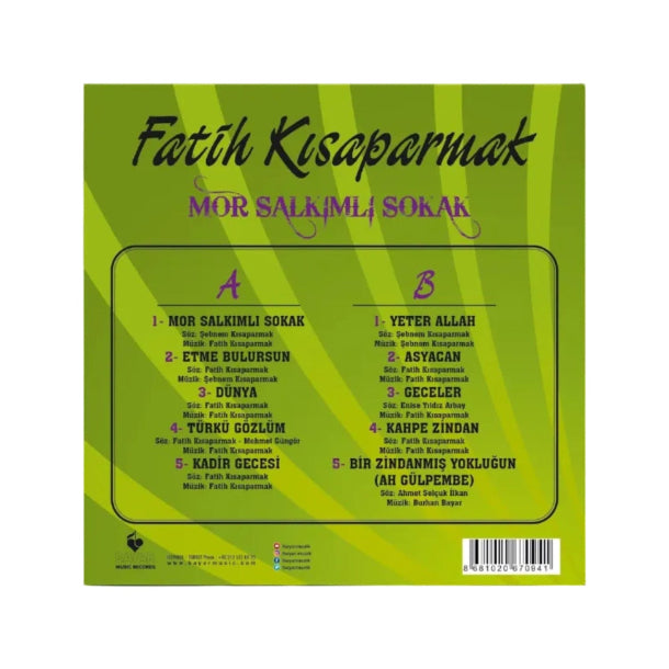 Fatih Kısaparmak - Mor Salkımlı Sokak (Plak)