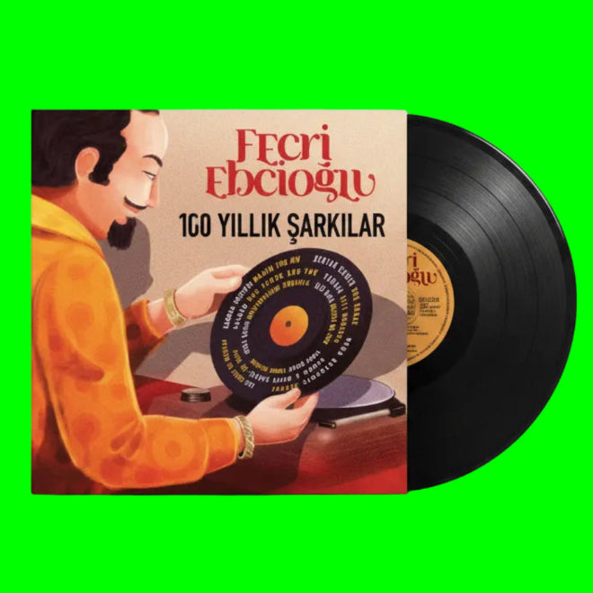 Fecri Ebcioğlu 100 Yıllık Şarkılar - Çeşitli Sanatçılar (Plak)Türk pop müziği | aranjman | Plak | Schallplatte | LP