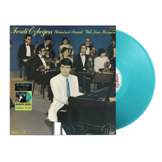 Ferdi Özbeğen -20.Sanat Yılı Şan Konseri (Renkli 2 Plak) Ferdi Özbeğen 20.Sanat Yılı Plak | Schallplatte | LP