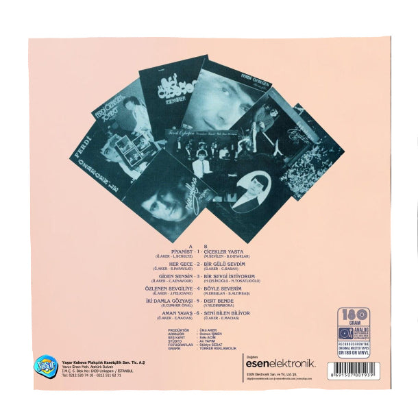 Ferdi Özbeğen - Piyanist (Plak)Ferdi Özbeğen Piyanist Plak | LP ( Arabesk Plak )Türkische Arabeske | Arabesk-Musik