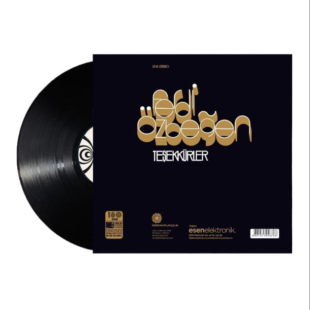 Ferdi Özbeğen - Teşekkürler (Plak)Türkische Arabeskenmusik | Arabesk Müzik | Plak | LP