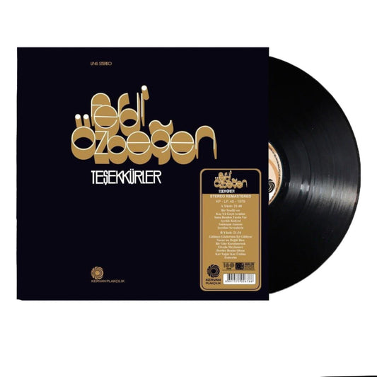 Ferdi Özbeğen - Teşekkürler (Plak)Türkische Arabeskenmusik | Arabesk Müzik | Plak | LP