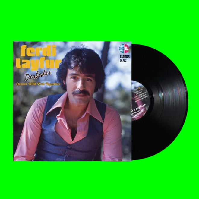 Ferdi Tayfur - Derbeder / Orjinal 45'lik Plak Kayıtları (Plak) Ferdi Tayfur | Derbeder | Plak | Schallplatte | LP