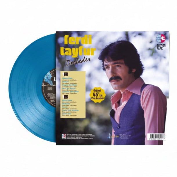 Ferdi Tayfur - Derbeder / Orijinal 45'lik Plak Kayıtları (Renkli Plak)Ferdi Tayfur - Derbeder Plak | Orijinal 45'lik Plak | LP