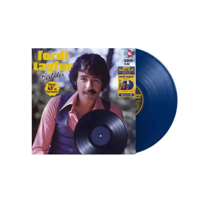 Ferdi Tayfur - Derbeder / Orijinal 45'lik Plak Kayıtları (Renkli Plak)Ferdi Tayfur - Derbeder Plak | Orijinal 45'lik Plak | LP