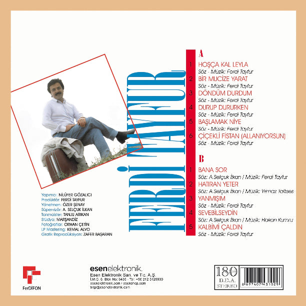 Ferdi Tayfur - Hoşça Kal (Plak) Ferdi Tayfur Hosçakal Plak