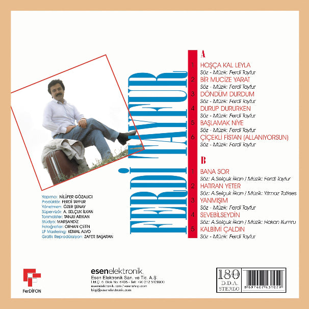Ferdi Tayfur - Hoşça Kal (Plak) Ferdi Tayfur Hosçakal Plak
