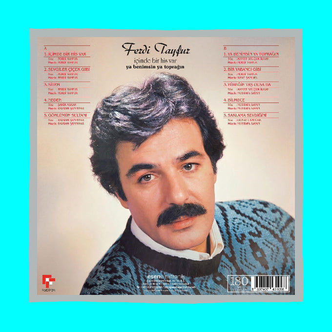 Ferdi Tayfur - İçimde Bir His Var / Ya Benimsin Ya Toprağın (Poster Hediyeli Plak)Ferdi Tayfur İçimde Bir His Var Plak / Ya Benimsin Ya Toprağın Plak