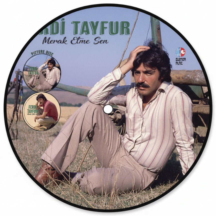 Ferdi Tayfur - Merak Etme Sen Plak (Picture Plak) Ferdi Tayfur Plak | Ferdi Tayfur Schallplatte | LP