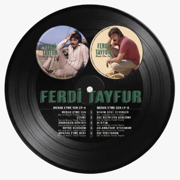 Ferdi Tayfur - Merak Etme Sen Plak (Picture Plak) Ferdi Tayfur Plak | Ferdi Tayfur Schallplatte | LP