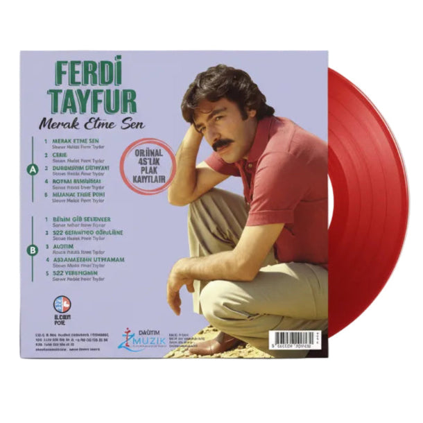 Ferdi Tayfur - Merak Etme Sen (Renkli Plak) Ferdi Tayfur Merak Etme Sen Plak (Renkli Plak) Schallplatte