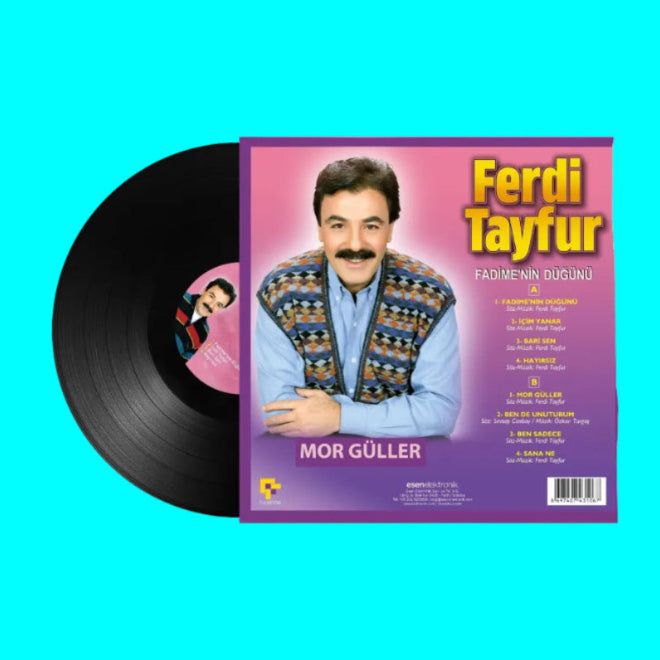 Ferdi Tayfur - Mor Güller / Fadime'nin Düğünü (Plak) Ferdi Tayfur |Mor Güller Plak | Fadime'nin Düğünü | Plak