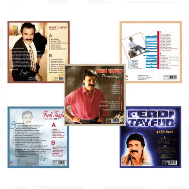 Ferdi Tayfur - Özel Set Plak (5 Plak) Ferdi Tayfur Plak | Ferdi Tayfur Schallplatte | LP