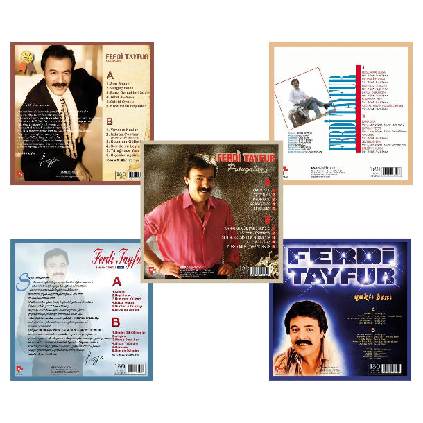 Ferdi Tayfur - Özel Set Plak (5 Plak) Ferdi Tayfur Plak | Ferdi Tayfur Schallplatte | LP