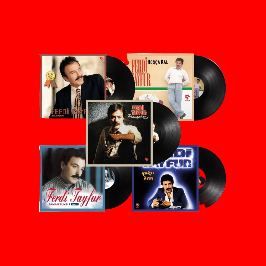 Ferdi Tayfur - Özel Set Plak (5 Plak) Ferdi Tayfur Plak | Ferdi Tayfur Schallplatte | LP
