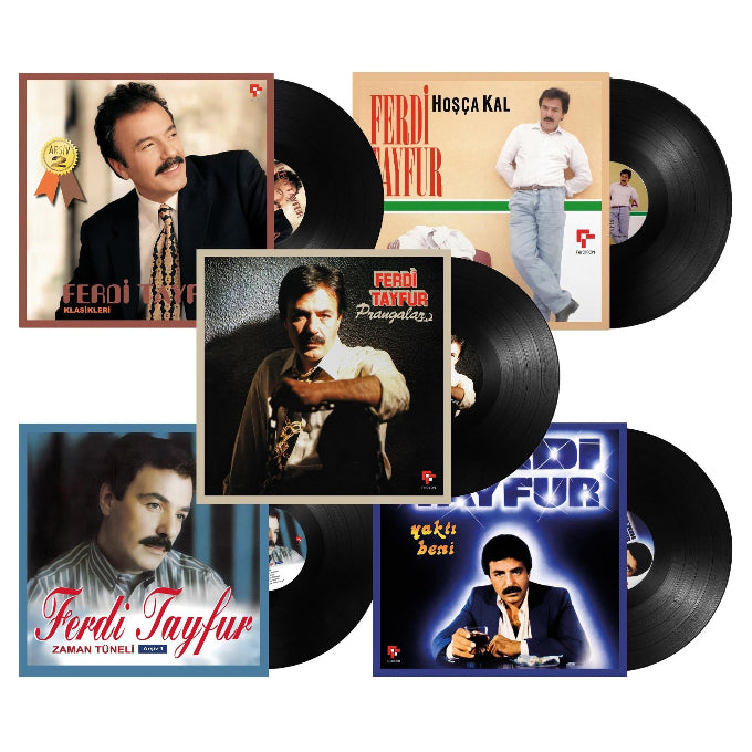 Ferdi Tayfur - Özel Set Plak (5 Plak) Ferdi Tayfur Plak | Ferdi Tayfur Schallplatte | LP