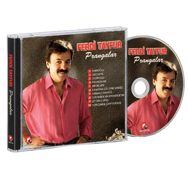 Ferdi Tayfur - Prangalar (CD) Ferdi Tayfur Prangalar CD | Arabesk Müzik | CD