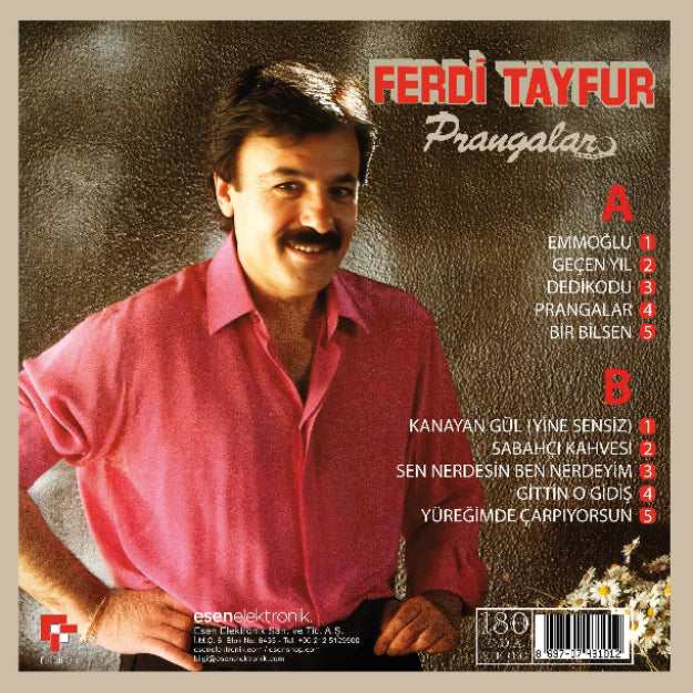 Ferdi Tayfur - Prangalar (Ferdi Tayfur Plak) Prangalar Plak | Schallplatte | LP | Vinyl
