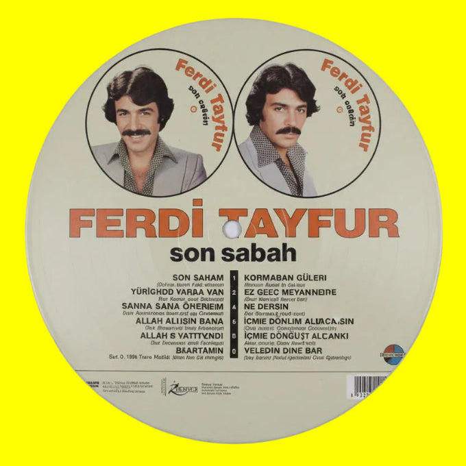 Ferdi Tayfur - Son Sabah Plak (Picture Plak) Almanya | Belçika | Hollanda Plak sipariş