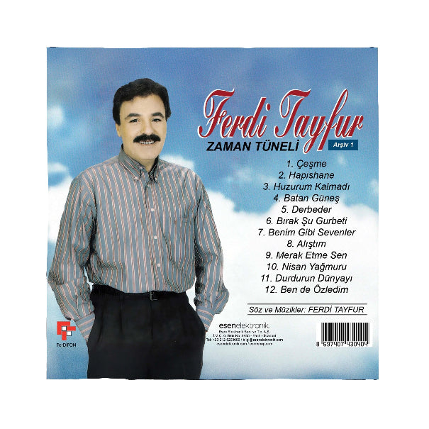 Ferdi Tayfur - Zaman Tüneli Arşiv 1 (CD)Ferdi Tayfur Zaman Tüneli Arşiv 1 CD | Ferdi Tayfur Arşiv serisi | CD