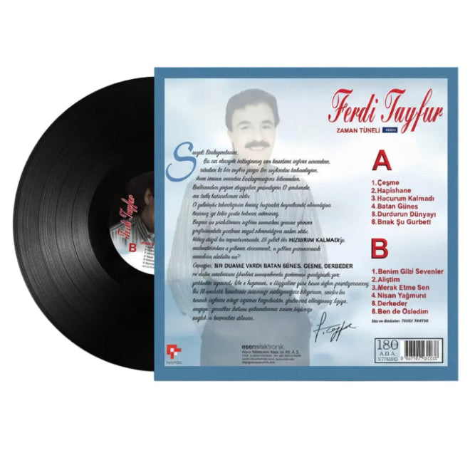 Ferdi Tayfur - Zaman Tüneli  Plak Arşiv 1 (Plak)Ferdi Tayfur Zaman Tüneli Arşiv 1 Plak