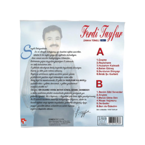Ferdi Tayfur - Zaman Tüneli  Plak Arşiv 1 (Plak)Ferdi Tayfur Zaman Tüneli Arşiv 1 Plak