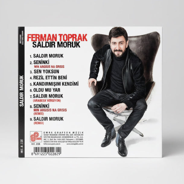 Ferman Toprak - Saldır Moruk ( CD ) Arabesk | Fantezi | Müzik | CD
