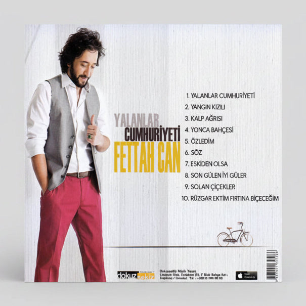 Fettah Can - Yalanlar Cumhuriyeti | CD (Türkçe Pop ) CD | CD'ler