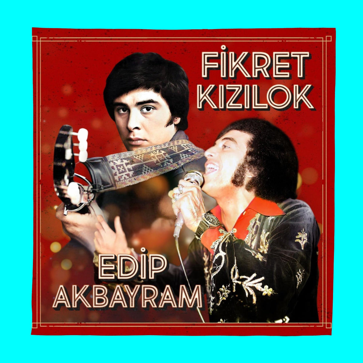 Fikret Kızılok - Edip Akbayram (Plak)Türk halk| müziği| rock |Plak
