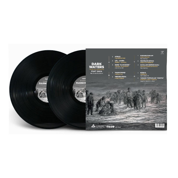 Fuat Saka - Dark Waters Plak ''Emigration Symphony'' (2'li Plak) Türkische Volksmusik | LP