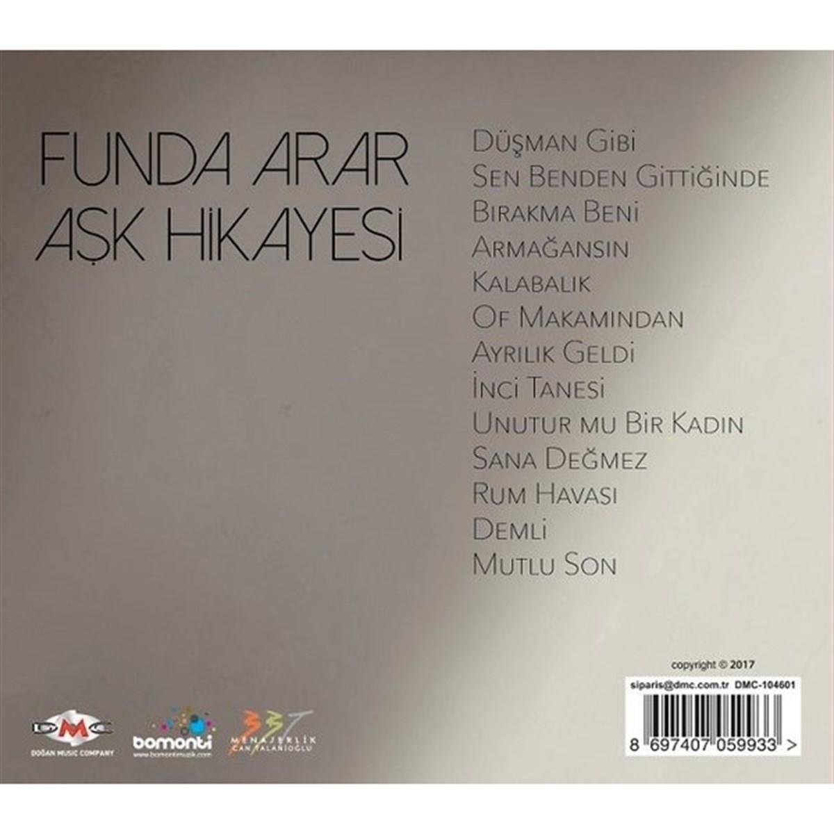 DMC Funda Arar - Aşk Hikayesi (CD)