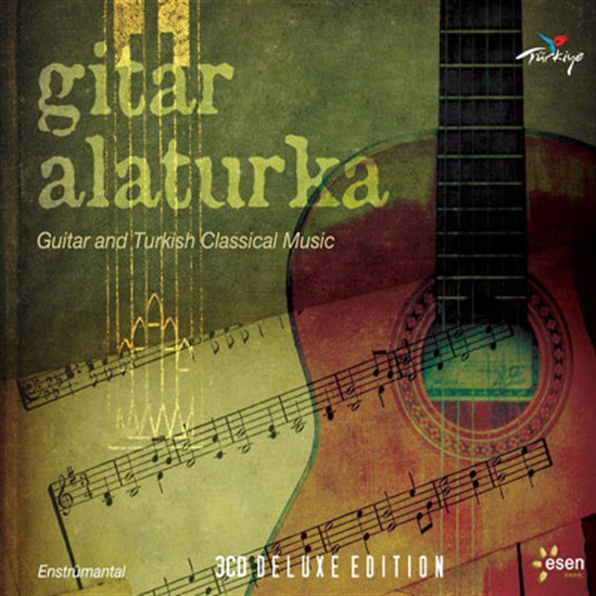Instrumentalmusik CD - Guitar and Turkish Classical Music | 3 CD DELUXE EDITION CD's