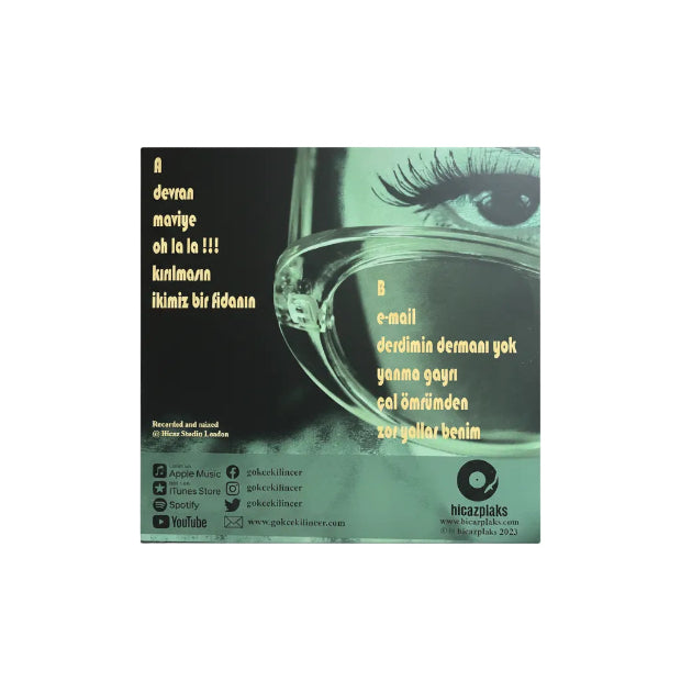 Gökçe Kılınçer - Zor Yılllar Benim Plak (Plak) Türkçe | Pop | Plak | Schallplatte | LP