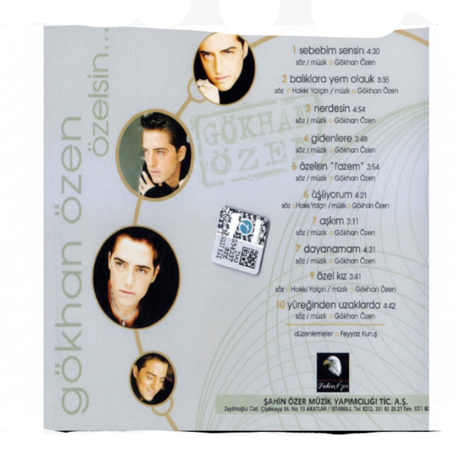 Gökhan Özen CD - Gökhan Özen - Özelsin ( CD ) Türkçe | Pop | CD