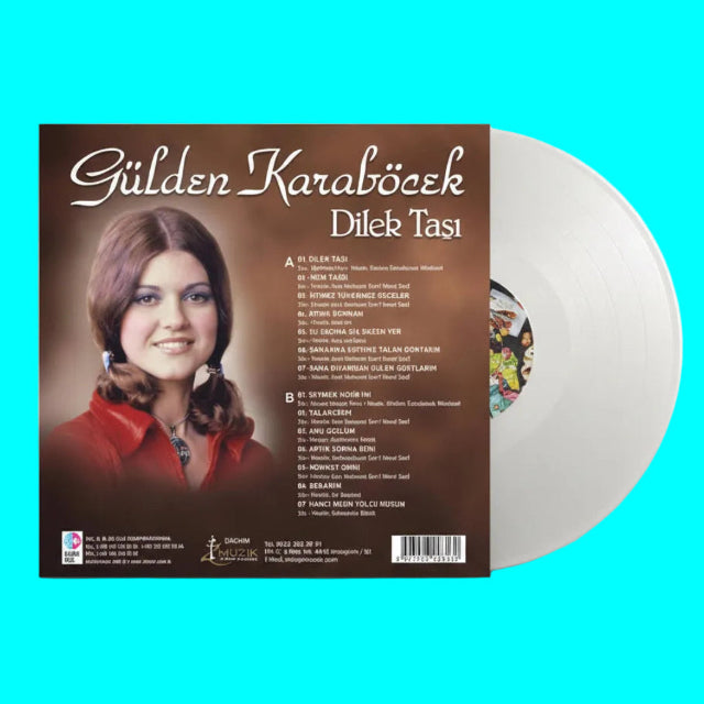 Gülden Karaböcek - Dilek Taşı Plak (Renkli Plak)Almanya | arabesk | fantezi müzik | plak | schallplatte