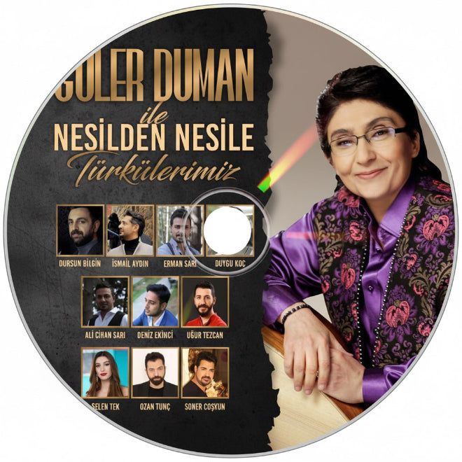 Güler Duman - İle Nesilden Nesile Türkülerimiz CD ( Türk halk | müziği | CD ) Güler Duman CD