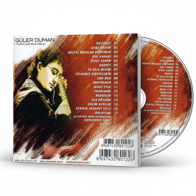 Güler Duman - Türküler Dile Geldi CD (Türkische Volksmusik CDs) Güler Duman CD