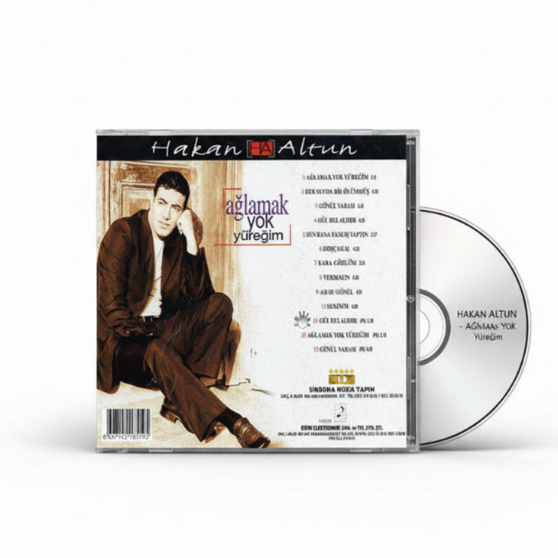 Hakan Altun CD | Ağlamak Yok Yüreğim CD | Almanya 'da  | Türkçe CD | Arabesk CD