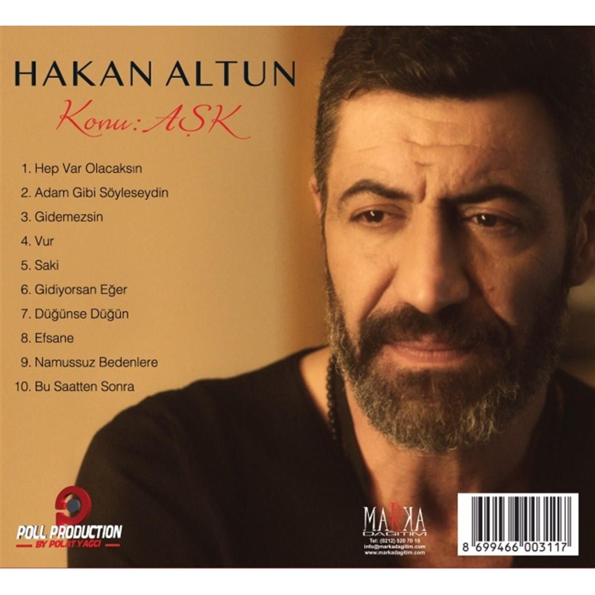 HAKAN ALTUN - Konu: Aşk - CD