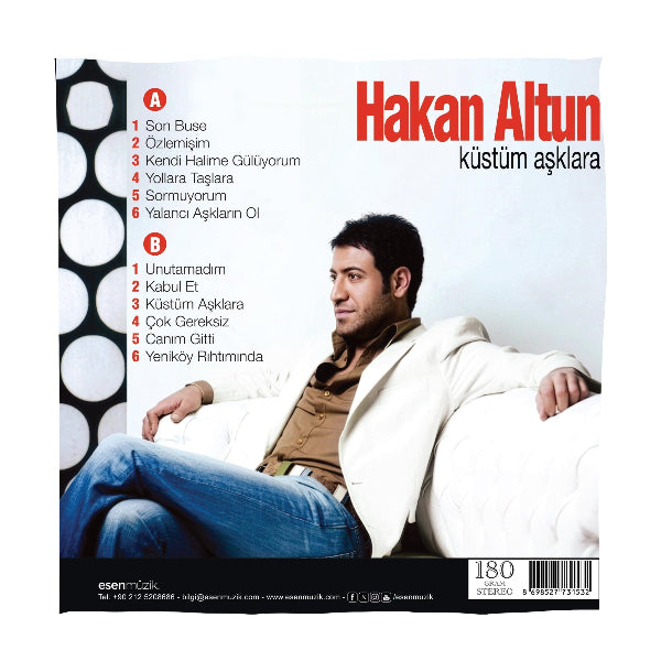 Hakan Altun - Küstüm Aşklara (Plak) Hakan Altun | Küskünüm Aşklara Plak | Schallplatte | LP