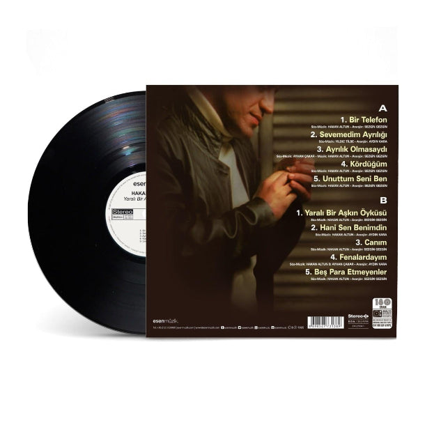 Hakan Altun - Yaralı Bir Aşkın Öyküsü (Arabesk | kayıt | (LP)